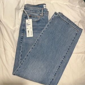 Denim Forum Farrah Hi-Rise Wide Jean